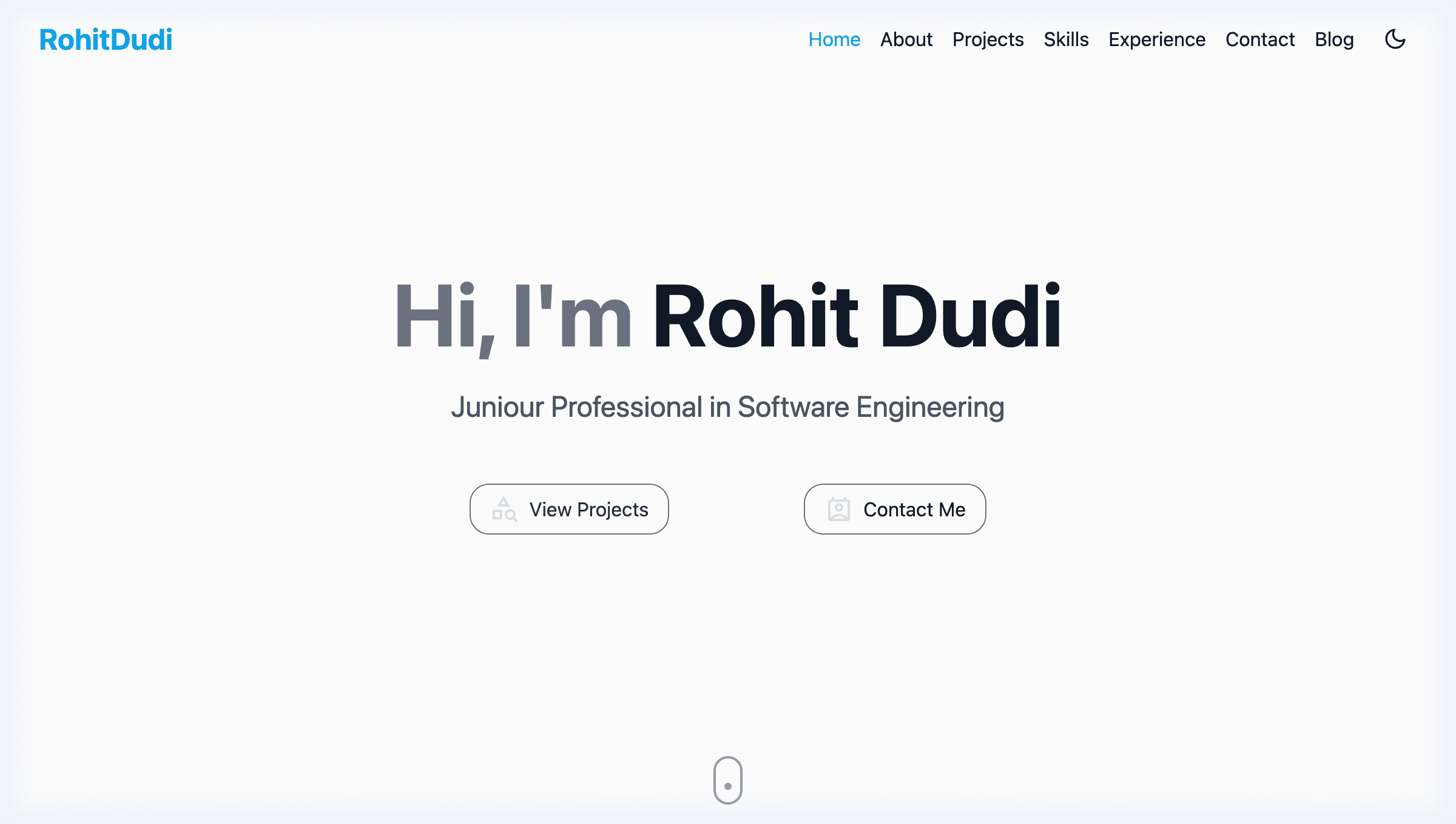 Real Rohit Dudi — Portfolio